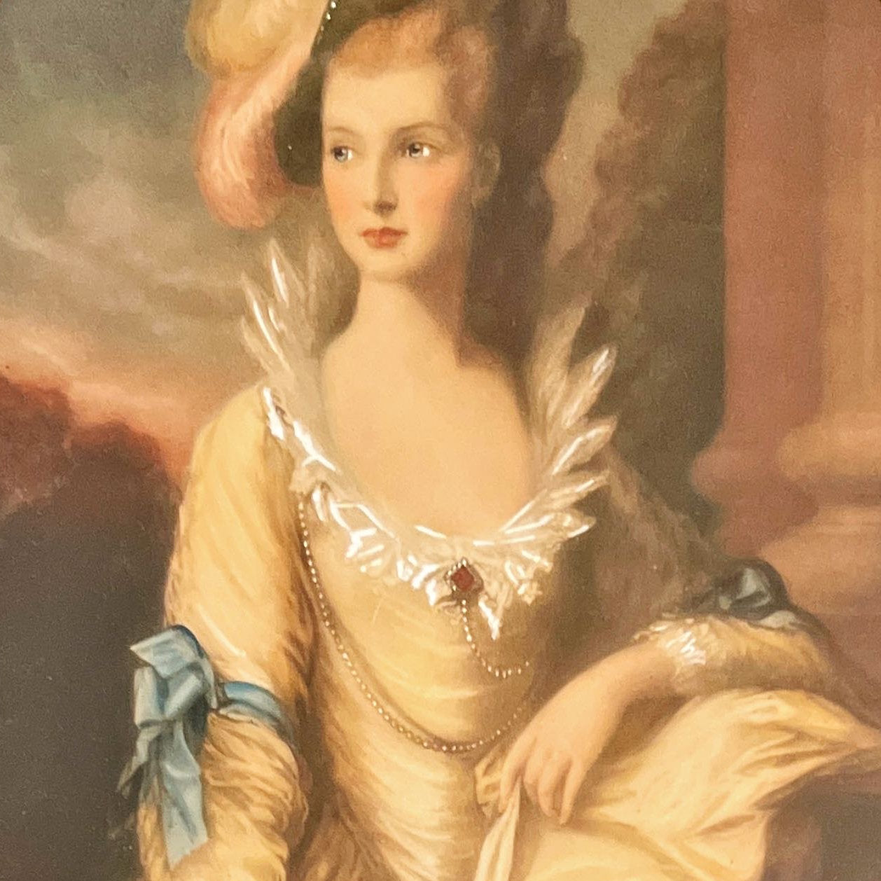 print, Portrait Thomas Gainsborough, Cover view