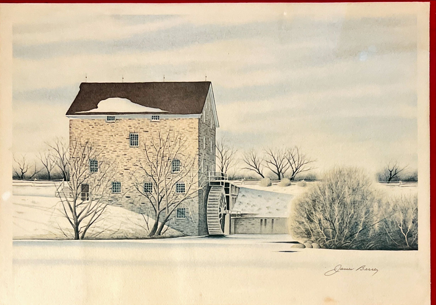 Print, Landscape, James Bessey, Art view
