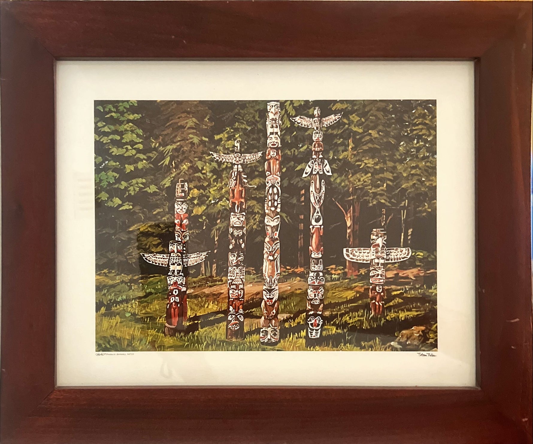 Print, Birds, landscape, First Nations, Pamela Marie Pierce, Front view