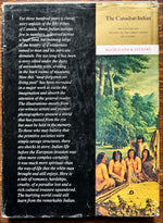 Book, History, Canada, Fraser Symington, The Canadian Indian: The Illustrated History of the Great Tribes of Canada, Back view