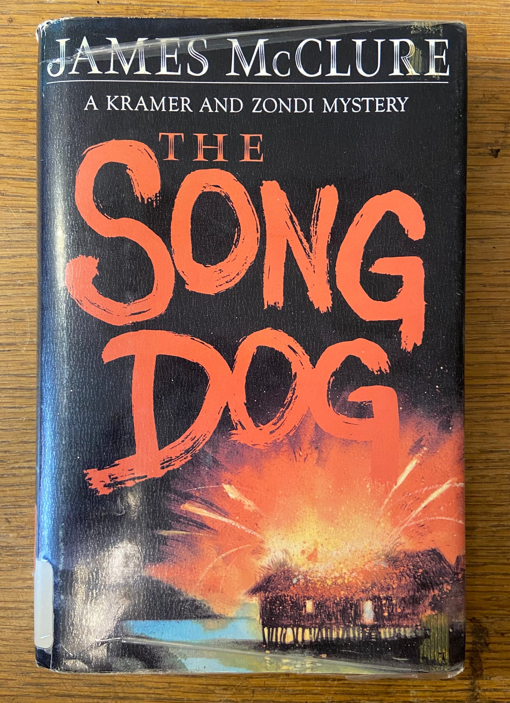 Book, Fiction, James McGuire, A Kramer and Zondi Mystery: The Song Dog, Front view