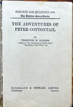Book, Children, Thornton W. Burgess, The Adventures of Peter Cottontail, Inside view
