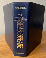 Book, Fiction, Ed. Howard Staunton, The Complete Illustrated Shakespeare, Spine view