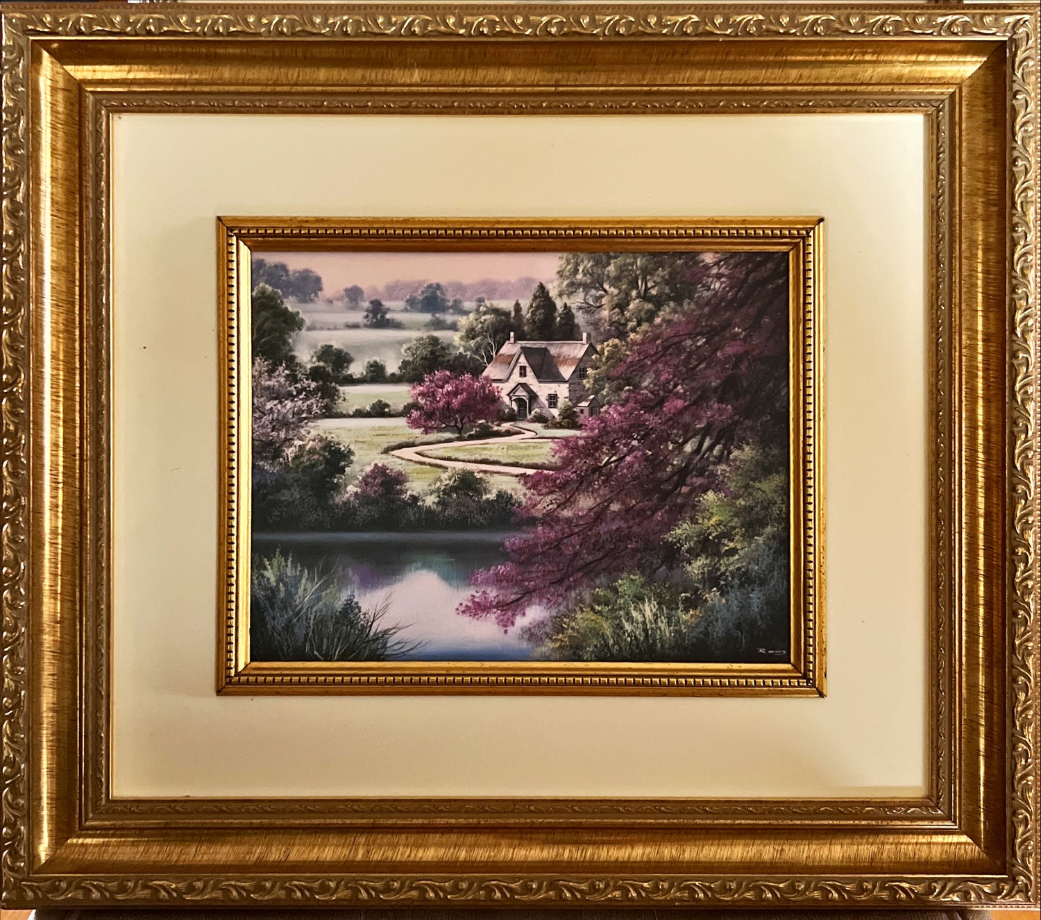 Print, Landscape, Unknown Artist, Front view
