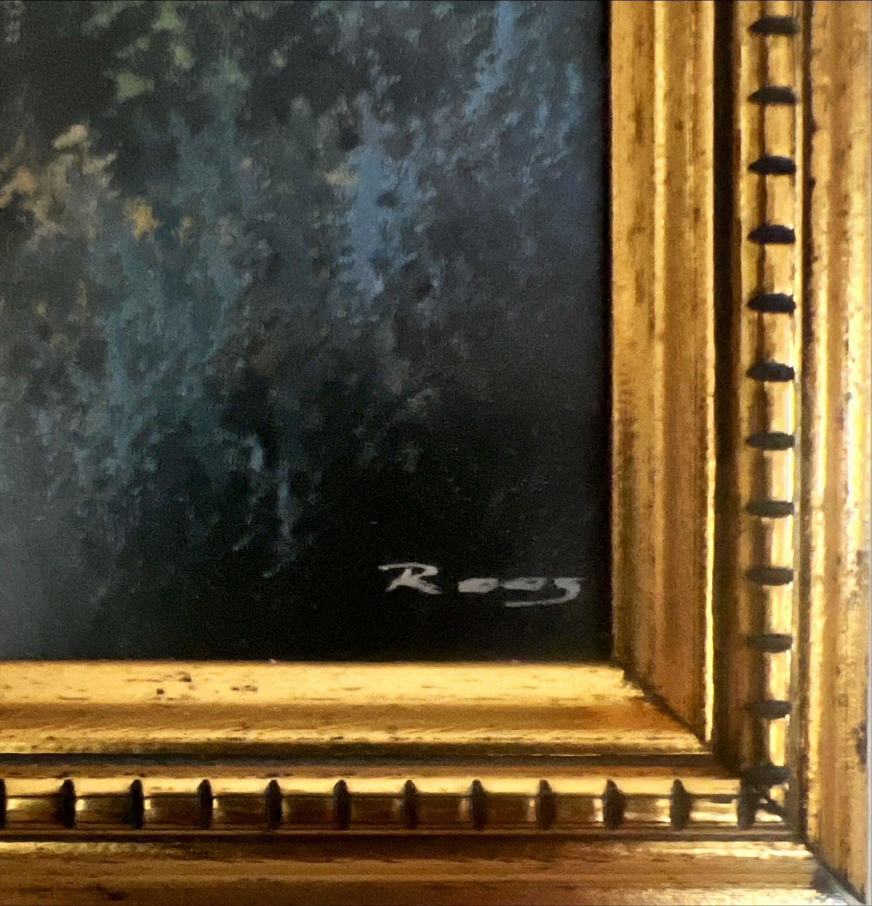 Print, Landscape, Unknown Artist, Signature view