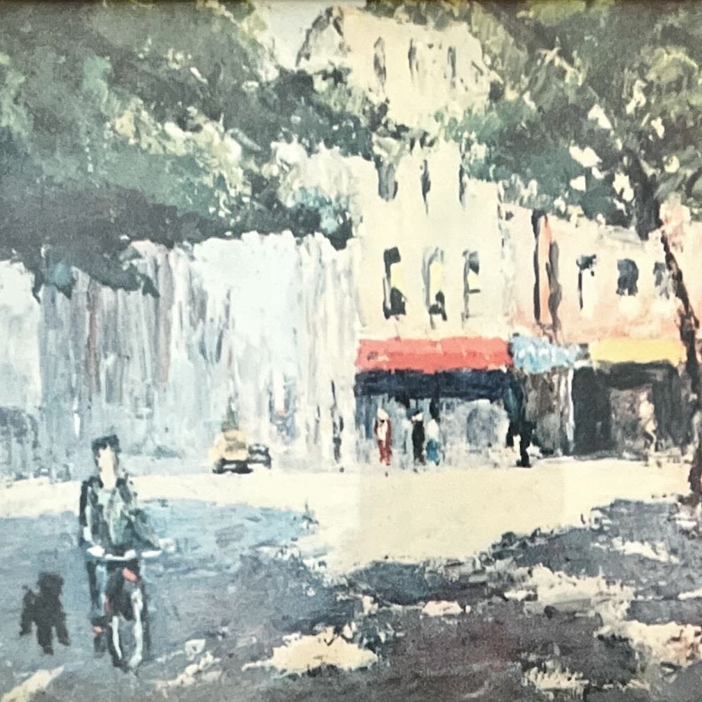 print, Genre Scene Unknown Artist, Cover view
