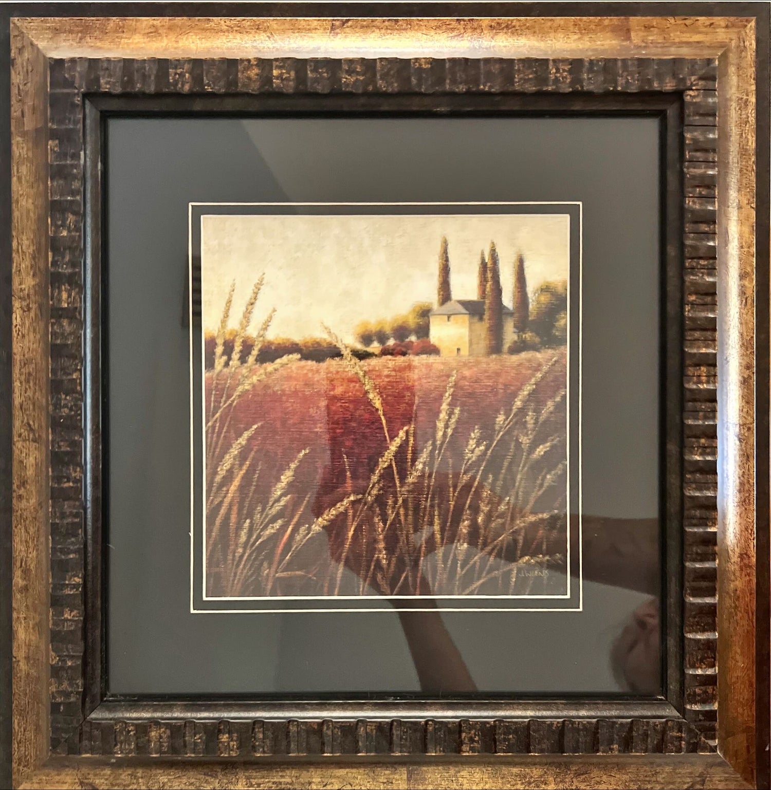 Print, Landscape, J. Wiens, Front view