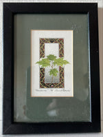 Mixed Media painting, Floral David Brewer, Front view