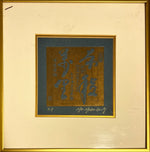 Mixed Media painting, Calligraphy John Yuen Hong Yu, Front view