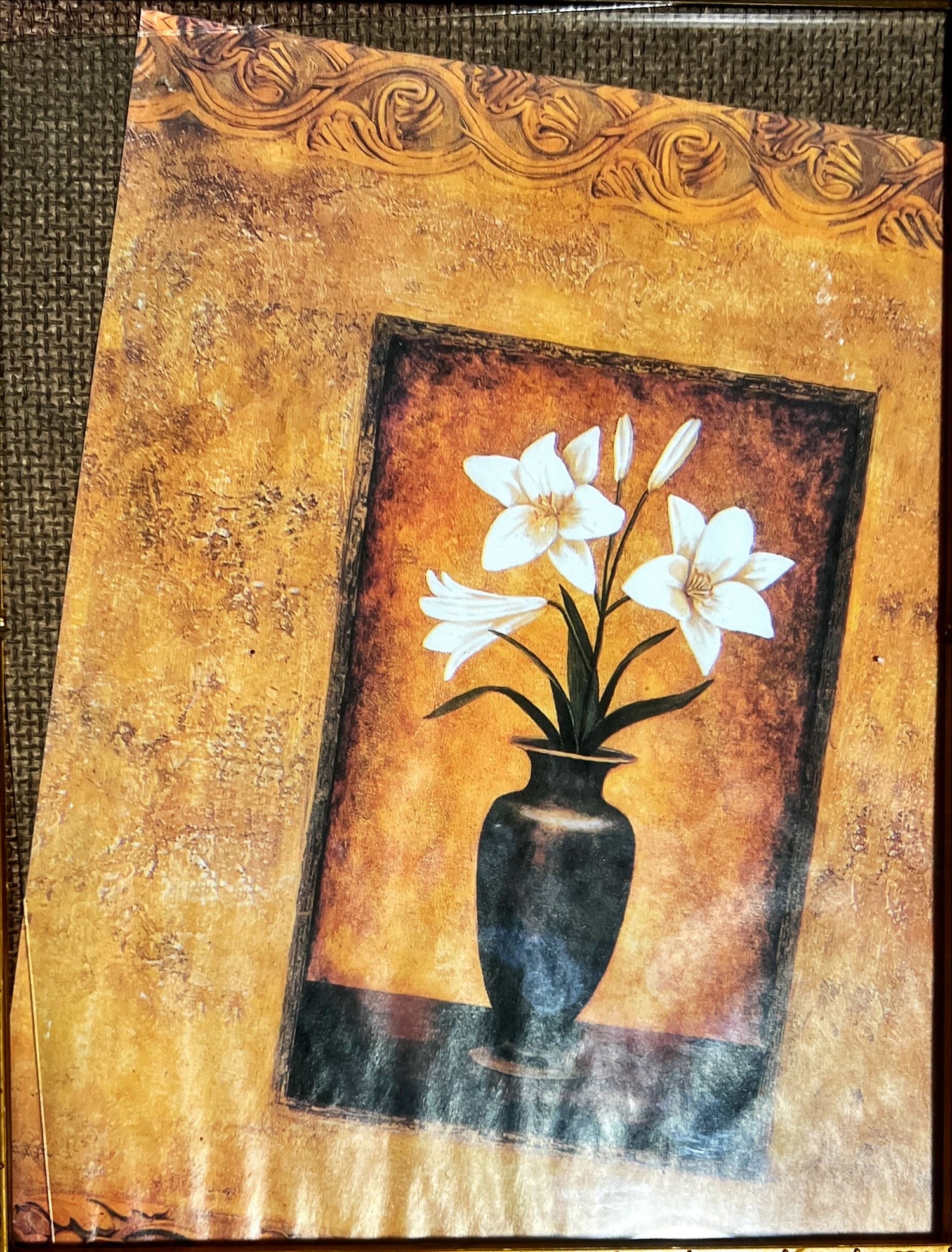 Print, Floral, Unknown Artist, Art view