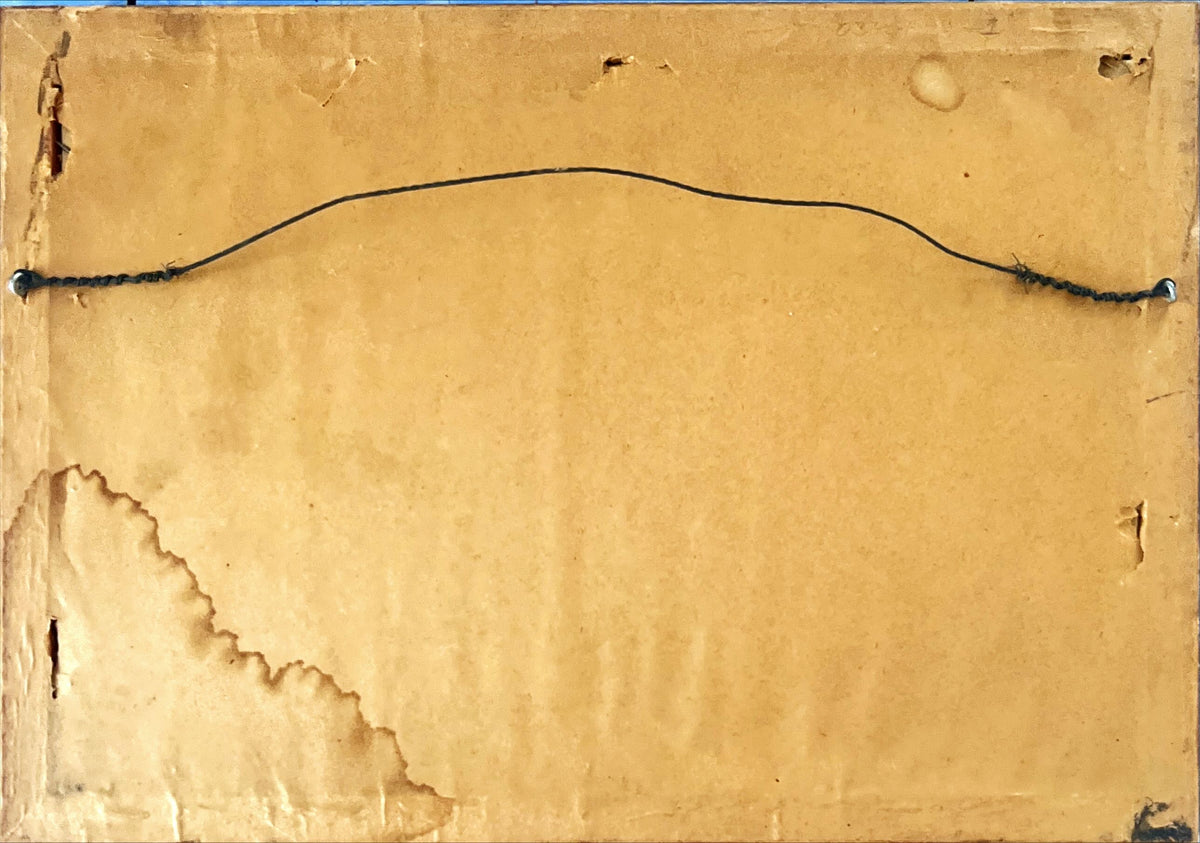 Print, Landscape, Farm, Julian Rix, Back view