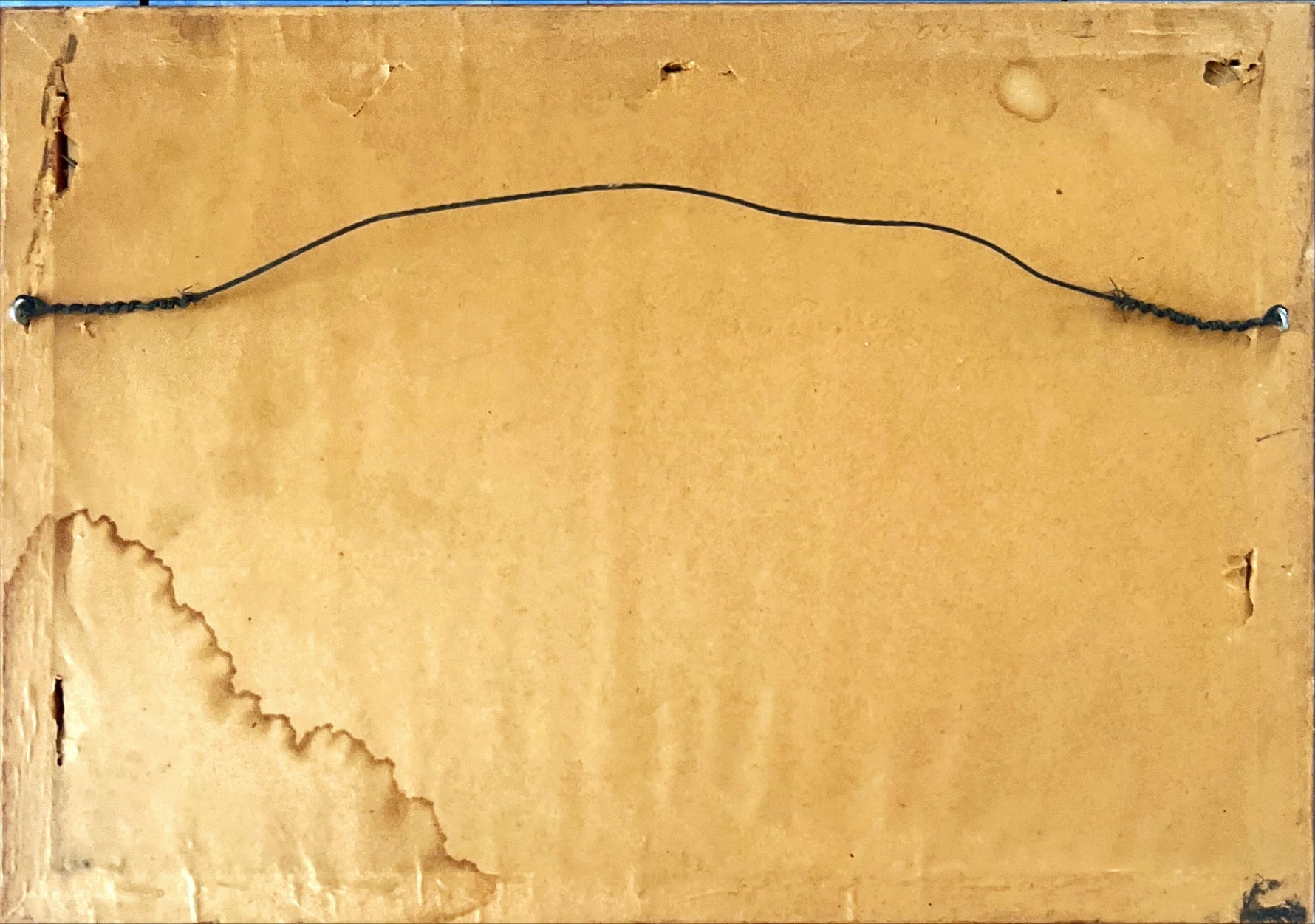 Print, Landscape, Farm, Julian Rix, Back view