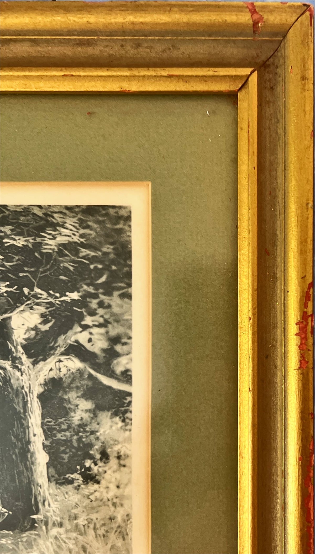 Print, Landscape, Farm, Julian Rix, Damage view