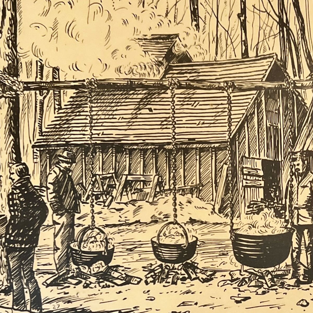 print, Genre Scene Unknown Artist, Cover view