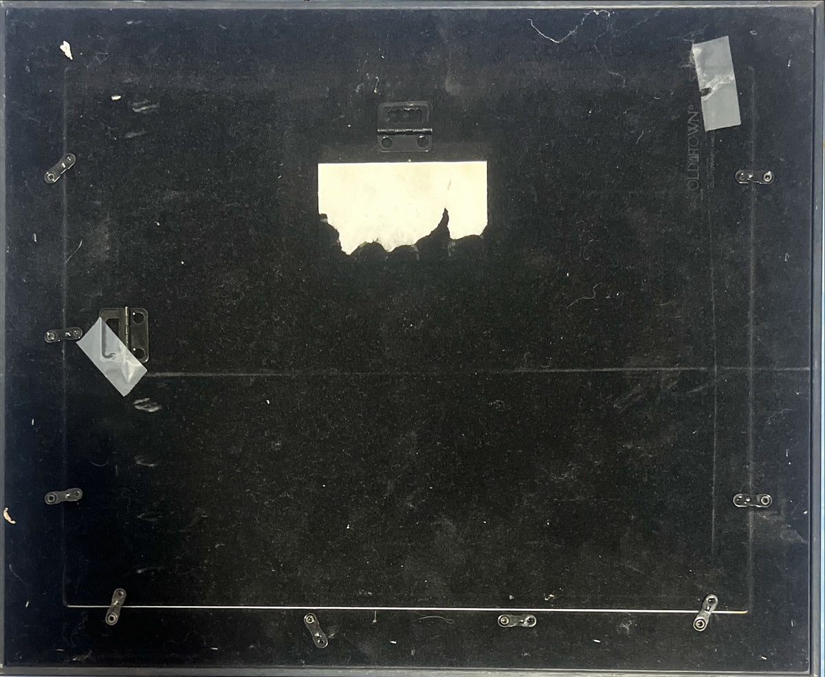 Print, Birds, Darrel A. Spencer, Back view