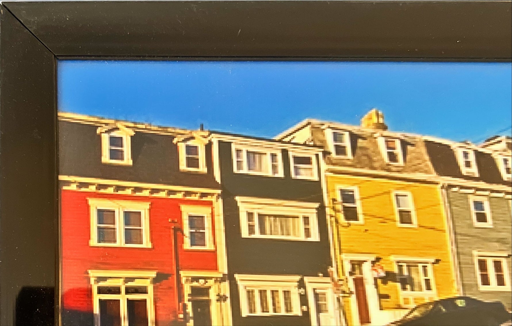 Print, Cityscape, Unknown Artist, Damage view
