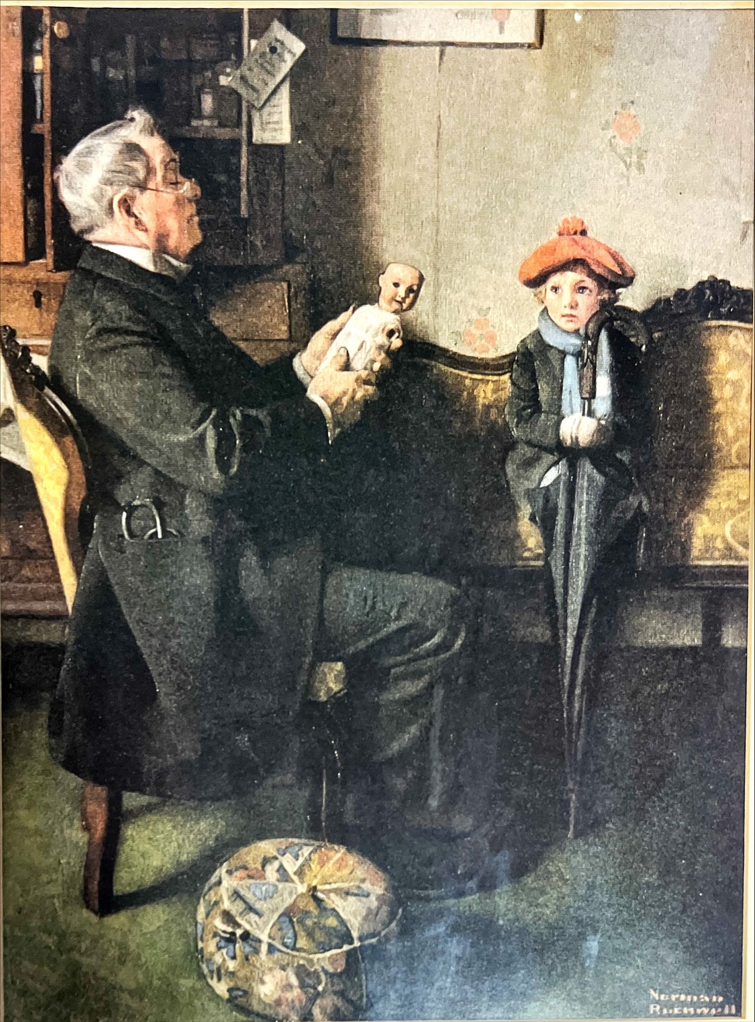 Print, Genre Scene, Norman Rockwell, Art view