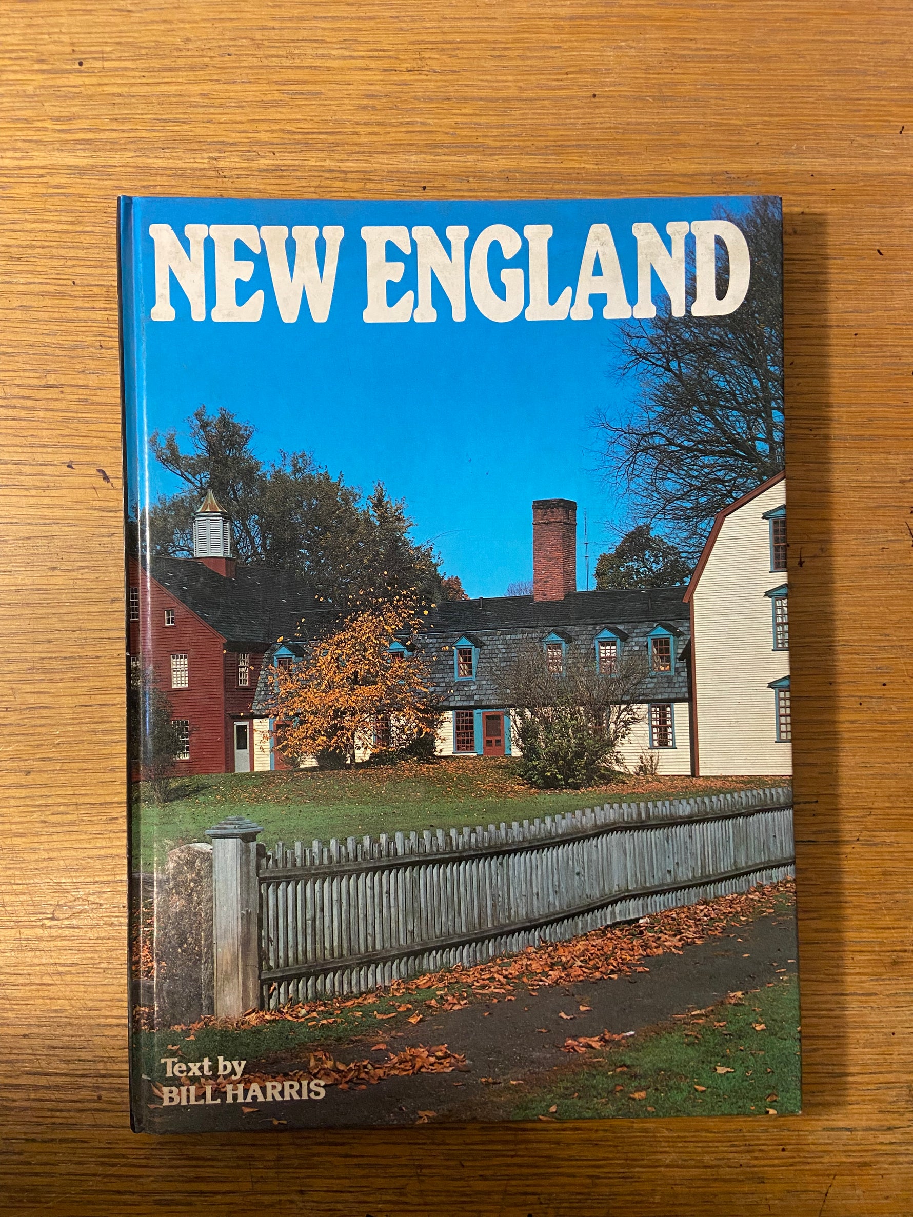 Book, History, Bill Harris, New England, Front view