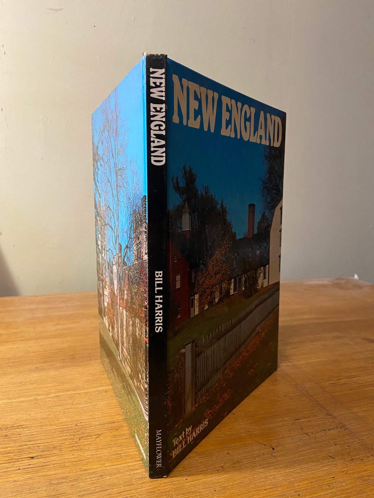 Book, History, Bill Harris, New England, Spine view