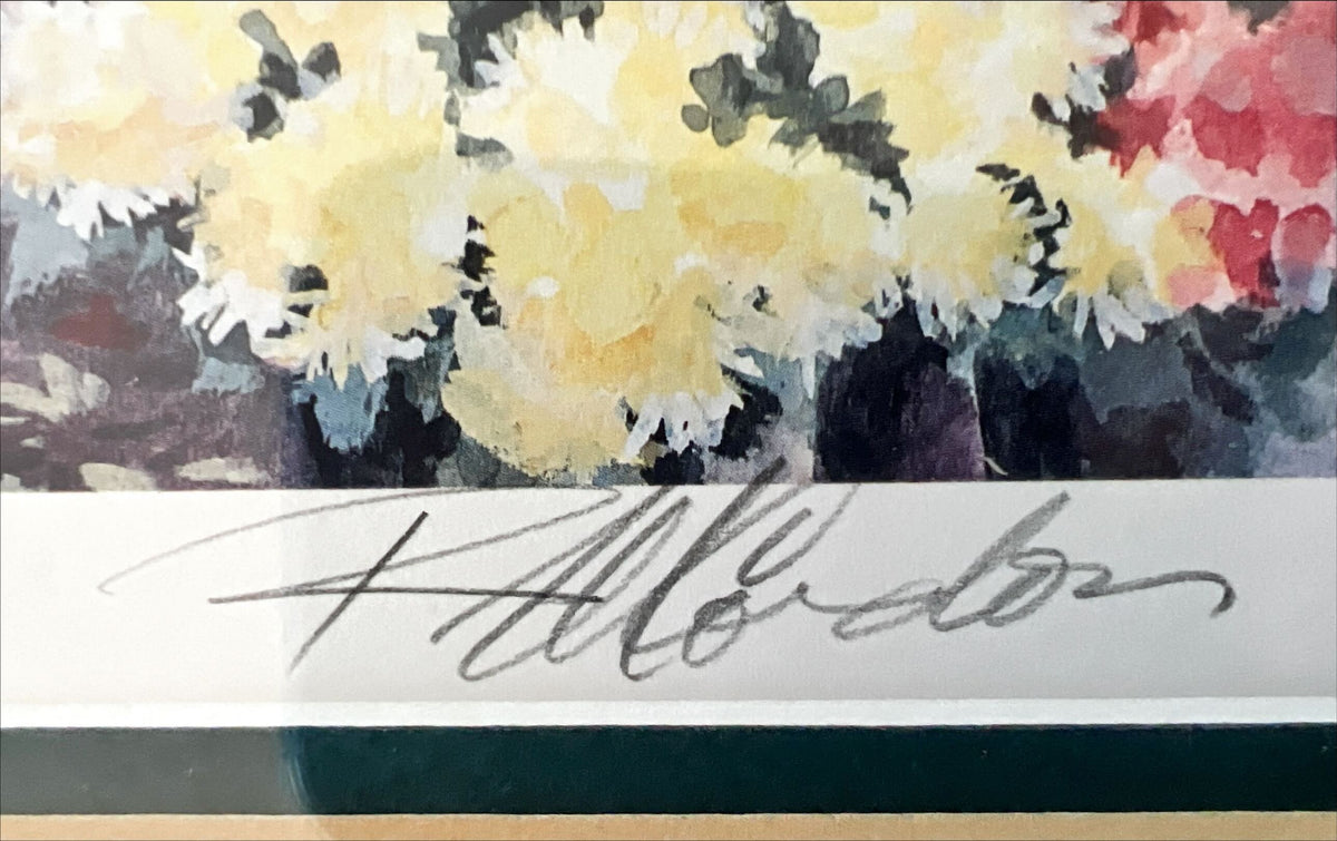  painting, Figures Rosemarie Condon, Signature view