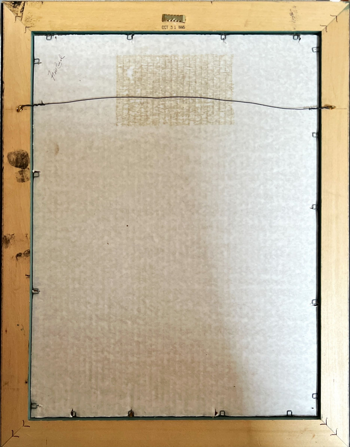 Print, Floral, Catherine Karnes Munn, Back view