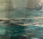 Print, Nautical, W. E. De Garthe, Signature view