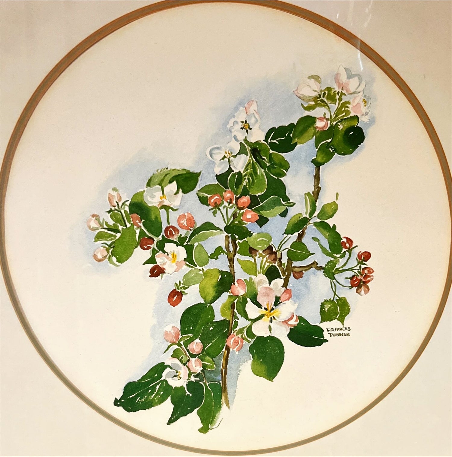 Print, Floral, Frances Turner, Art view