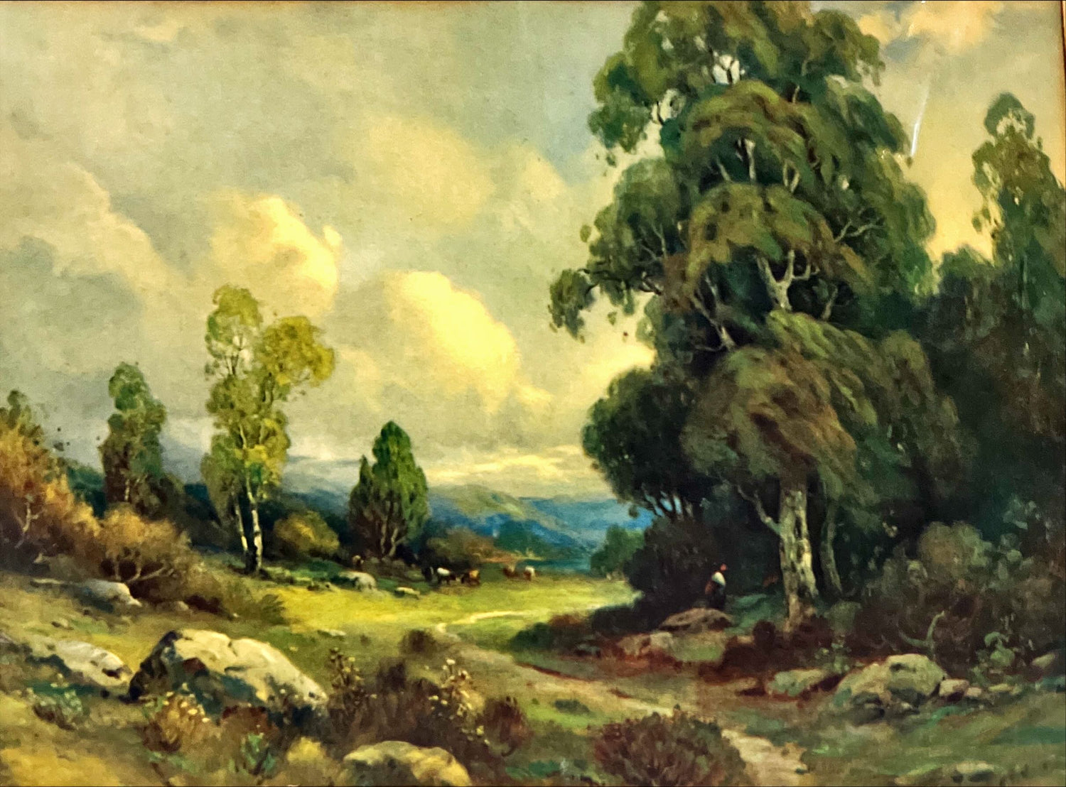 Print, Landscape, Unknown Artist, Art view