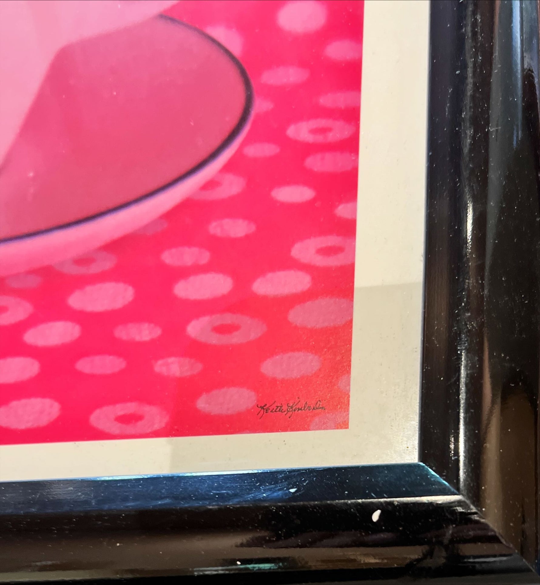 Print, Animals, Unknown Artist, Damage view