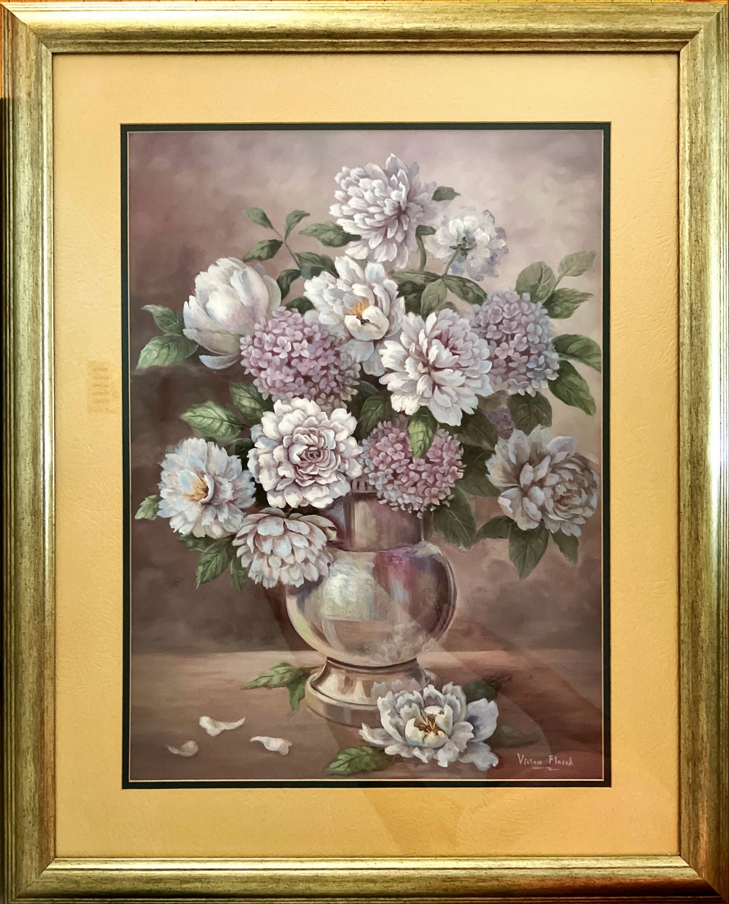 Print, Floral, Vivian Flasch, Front view