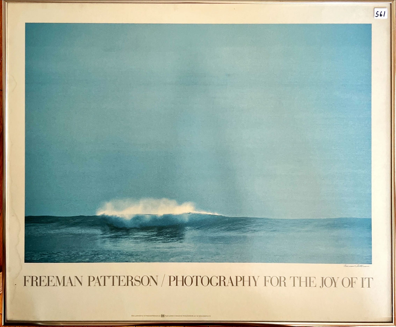Print, Seascape, Freeman Patterson, Front view