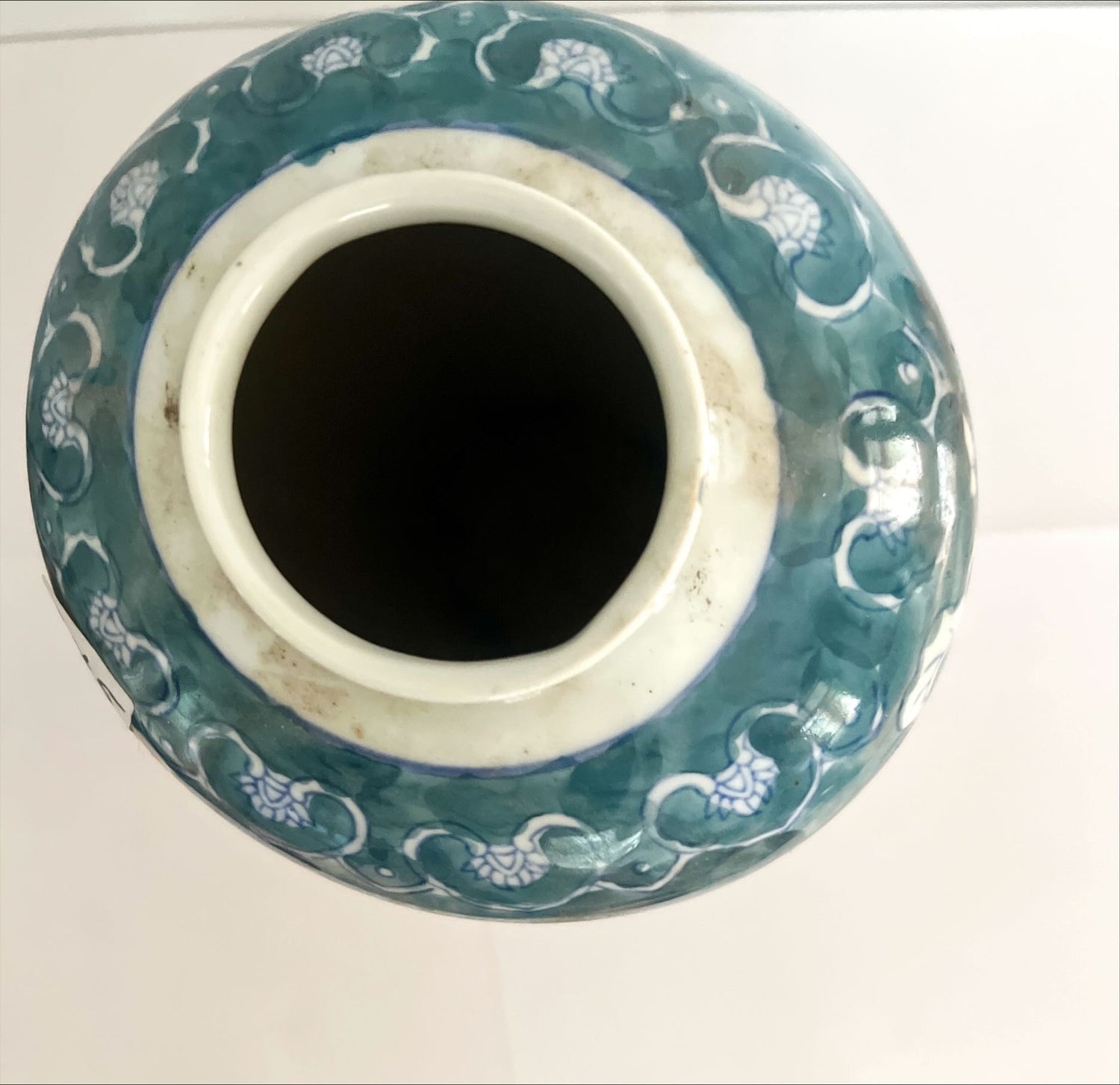 Home, Vase, Ceramic, Large Oriental Decorative Vase, Front view