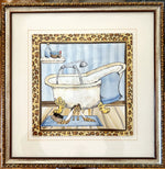 Print, Bathroom, Interior, Tara Reed, Front view