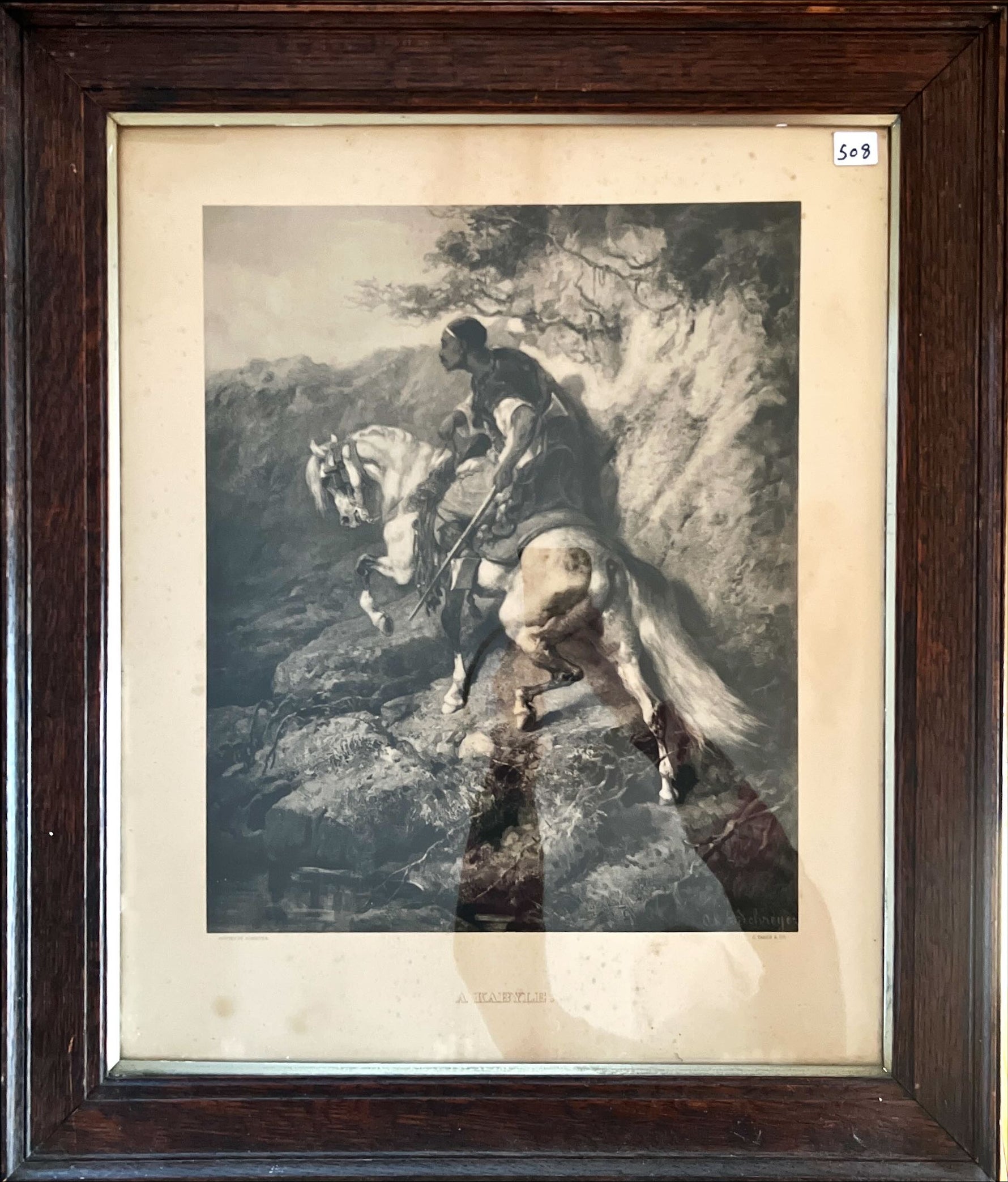 Print, Figures, Christian Adolf Schreyer, Front view
