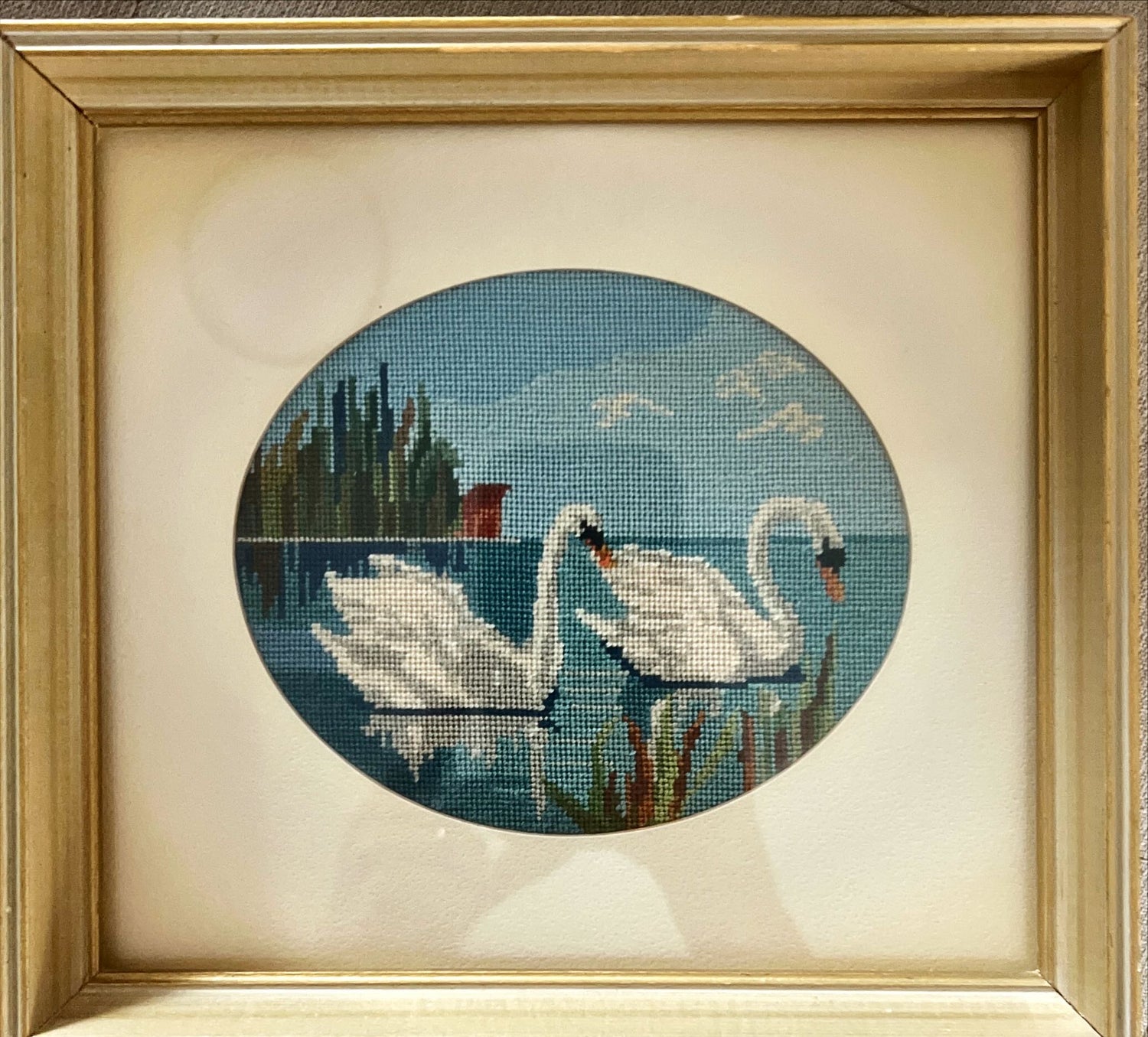 Craft work, Embroidery, Material: Textile, Unknown Artist, Front view