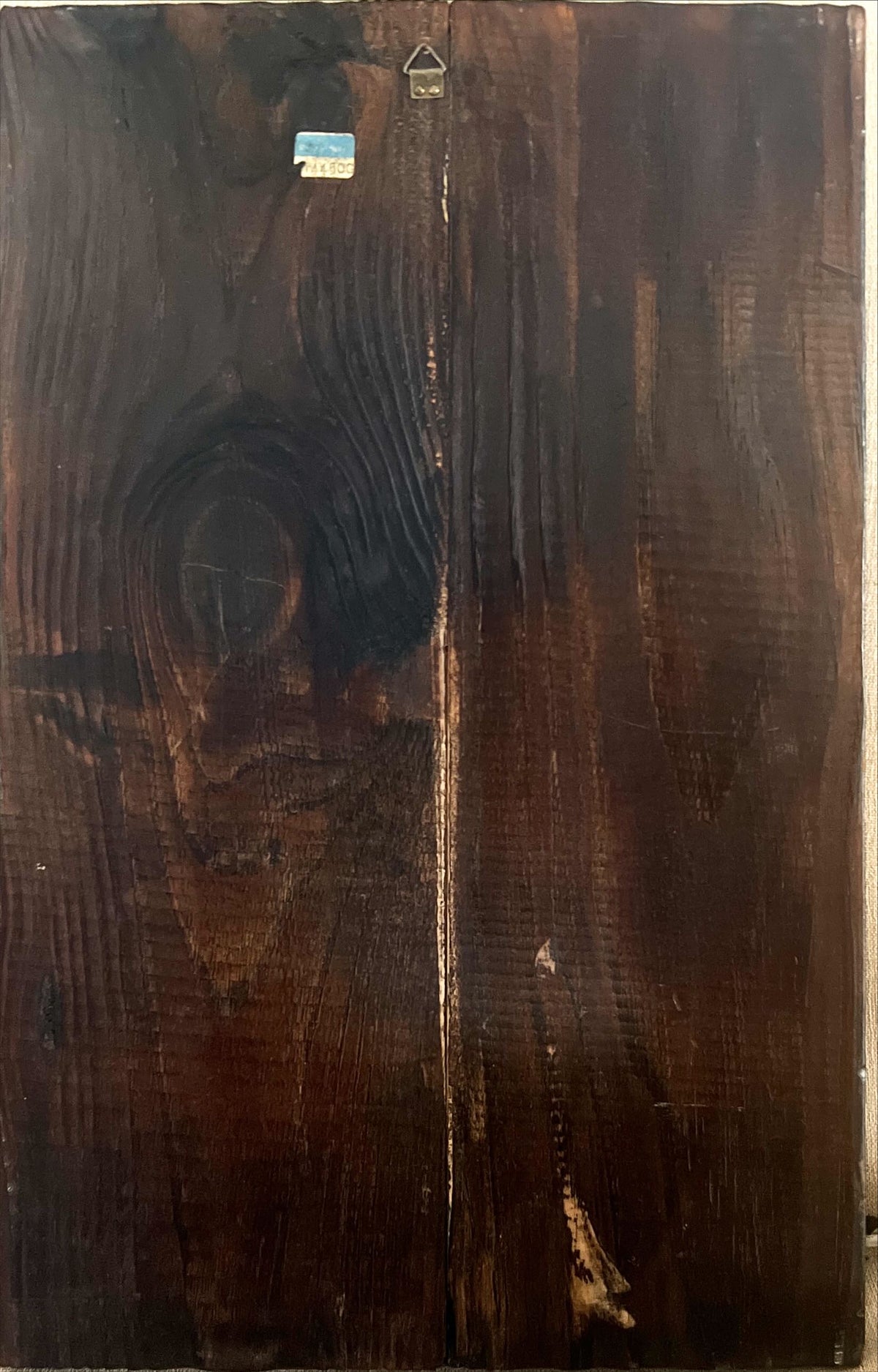 Print, Portrait, Unknown Artist, Back view