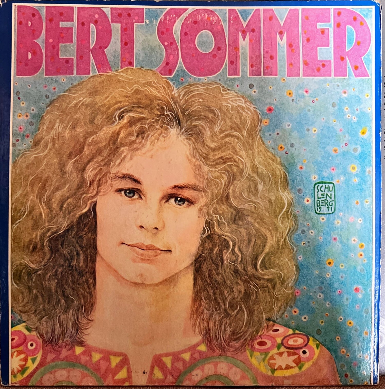 Vinyl record, Rock Bert Sommer, Front view