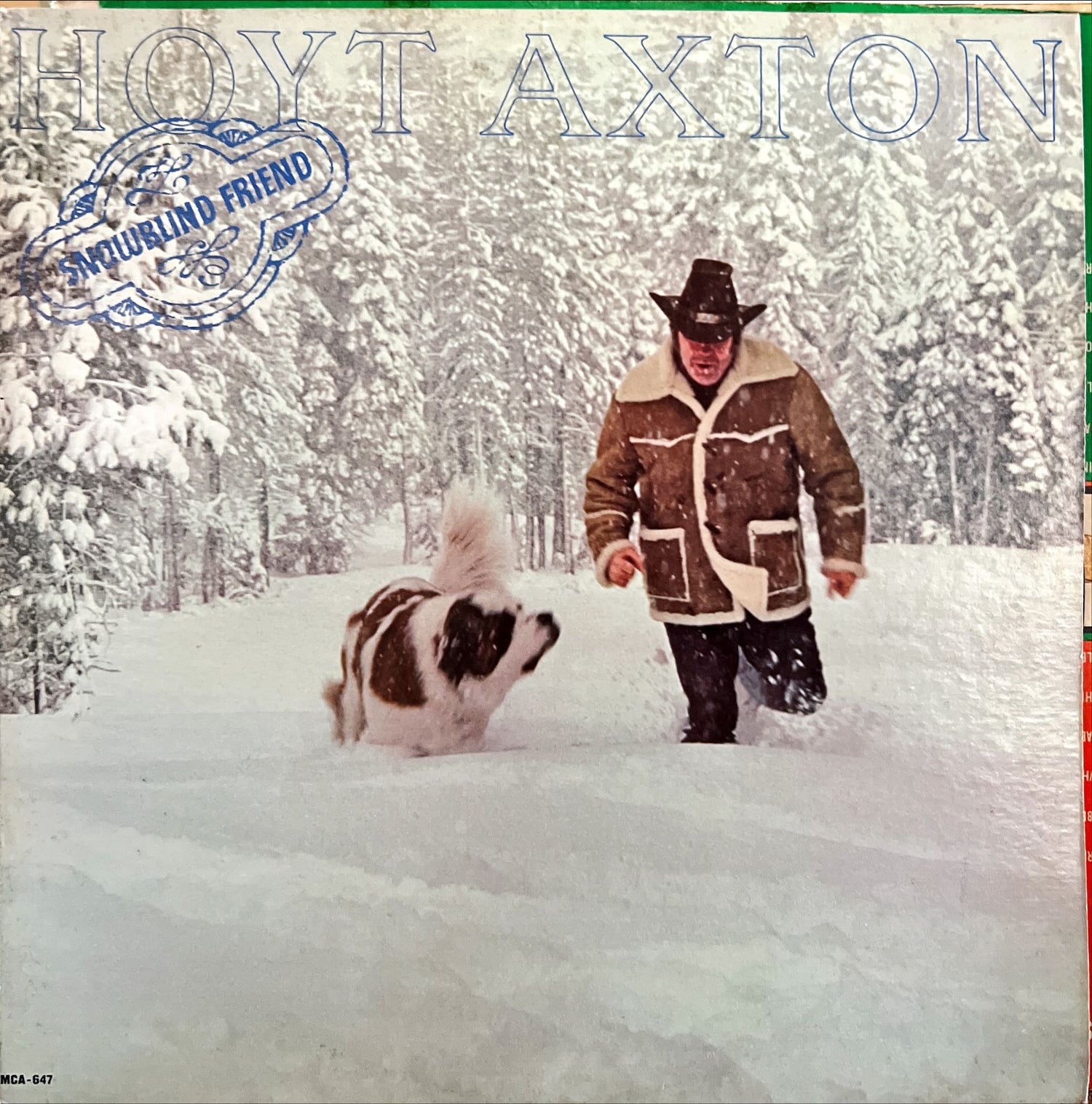 Vinyl record, Country Hoyt Axton, Front view