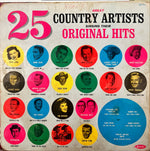Vinyl record, Country Various Artists, Back view