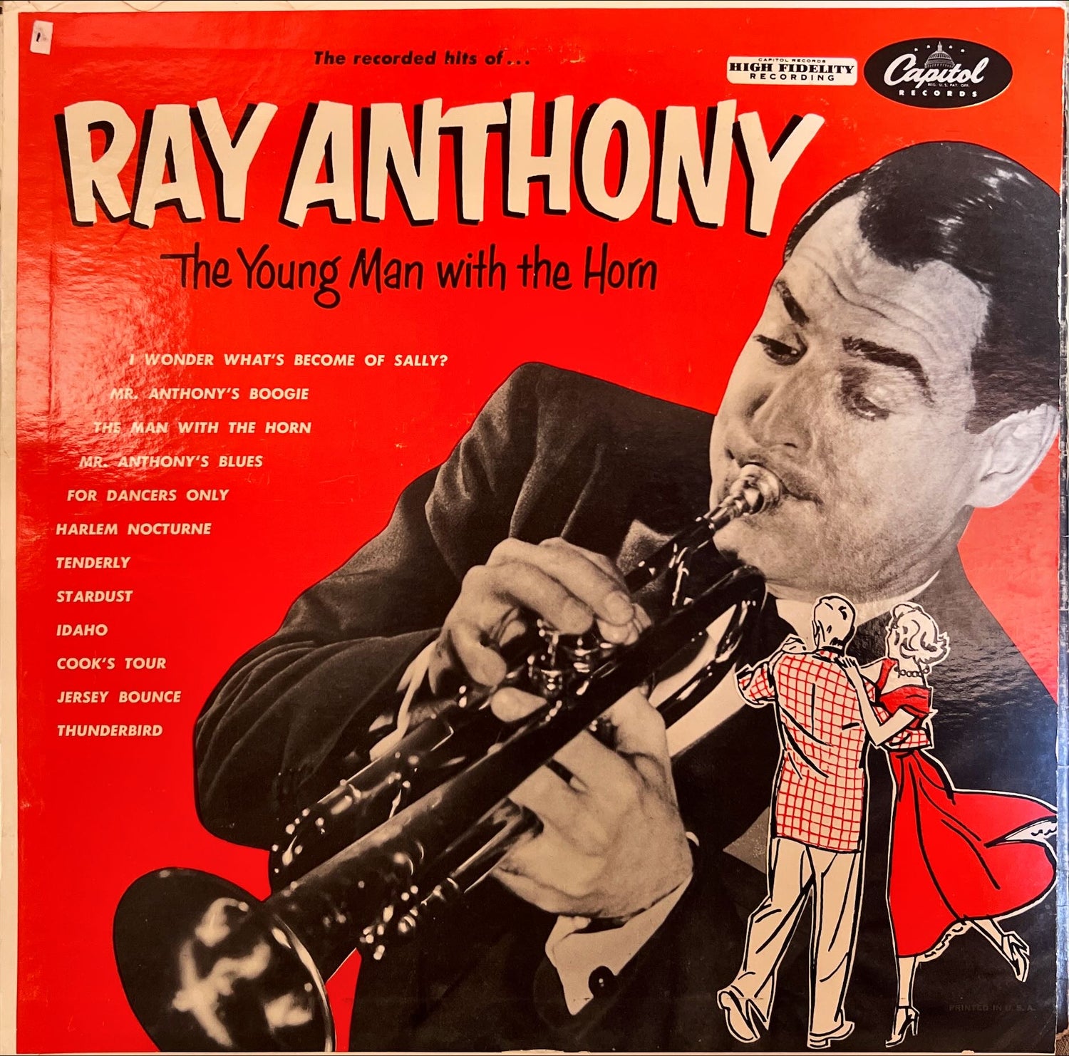 Vinyl record, Jazz Ray Anthony, Front view