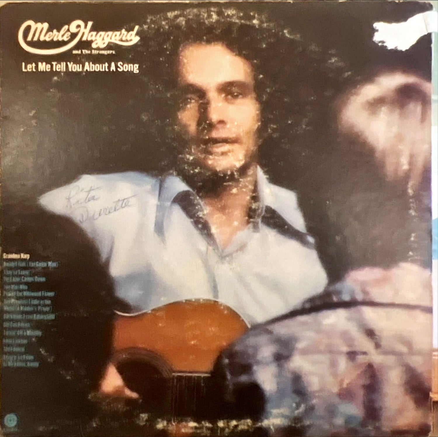 Vinyl record, Country Merle Haggard and The Strangers, Front view