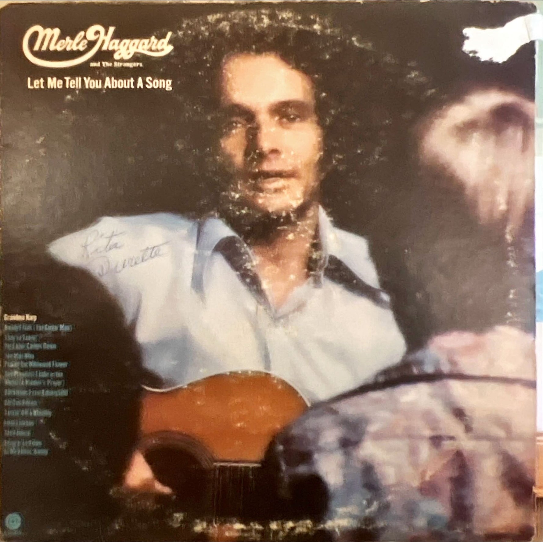 Vinyl record, Country Merle Haggard and The Strangers, Front view