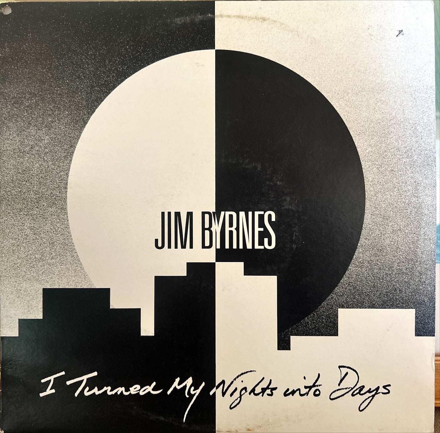 Vinyl record, Blues Jim Byrnes, Front view