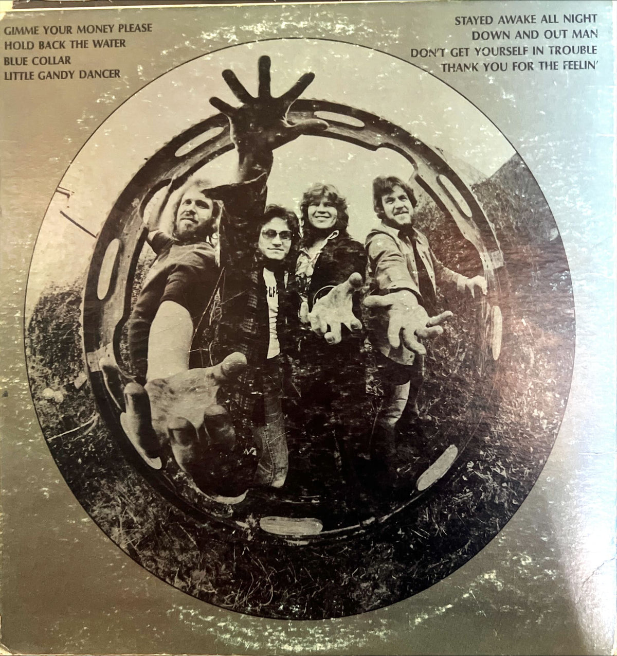 Vinyl record, Rock Bachman-Turner Overdrive, Back view