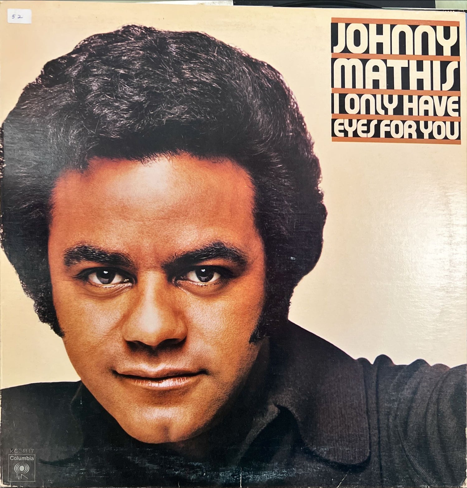 Vinyl record, Pop Johnny Mathis, Front view