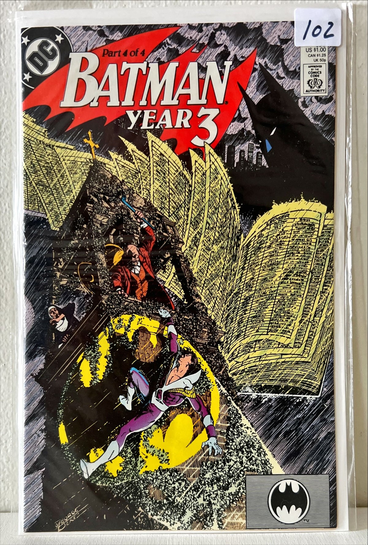 Comic, Collectibles, Adrienne Roy, George Perez, Pat Boderick, John Costanza, Batman: Year 3 Is. 439, Front view