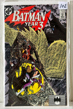 Comic, Collectibles, Adrienne Roy, George Perez, Pat Boderick, John Costanza, Batman: Year 3 Is. 439, Front view