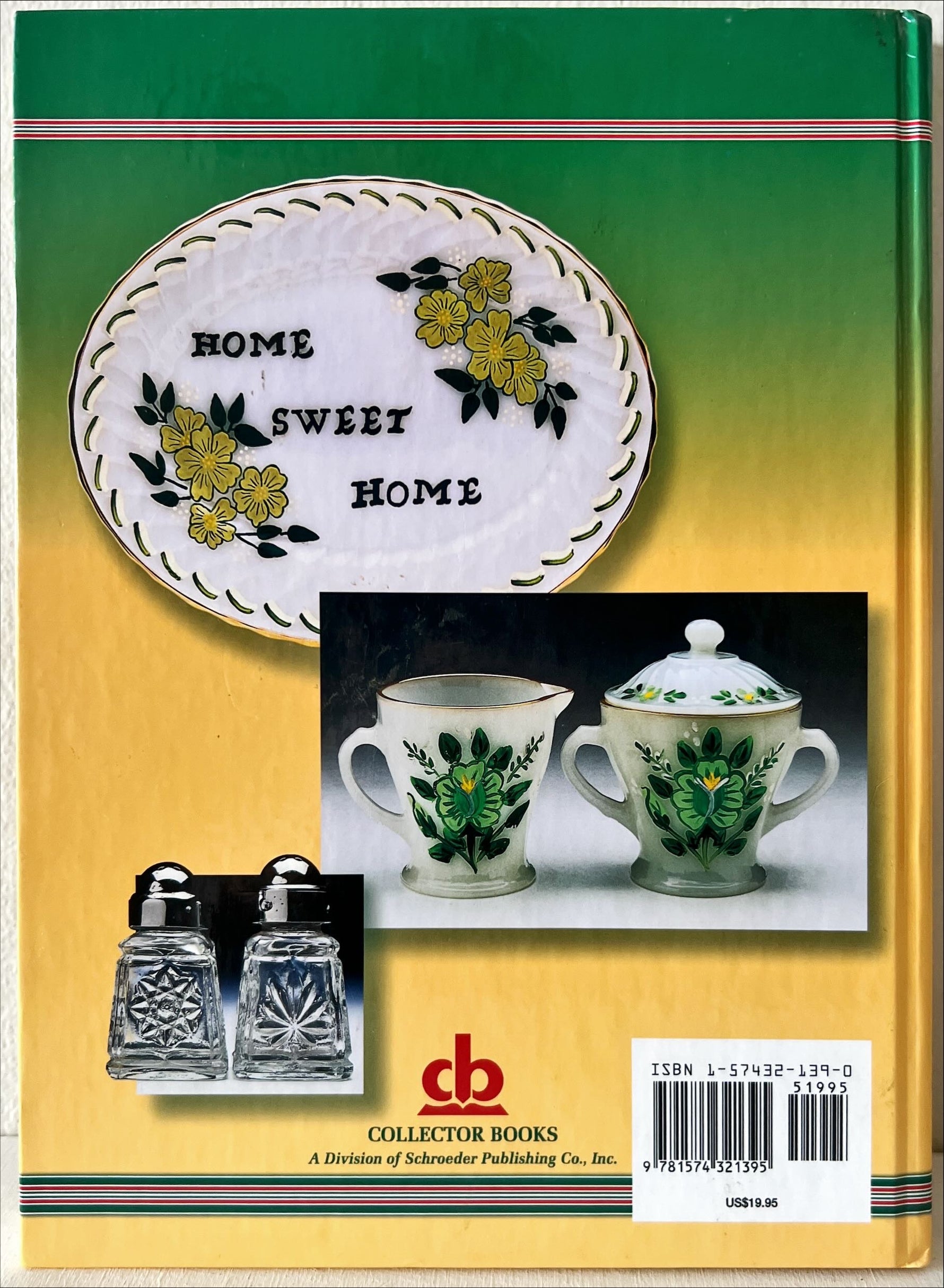 Book, Collectibles, Gene Florence, Collectable Glassware From the 40s, 50s, 60s, 5th Ed., Back view