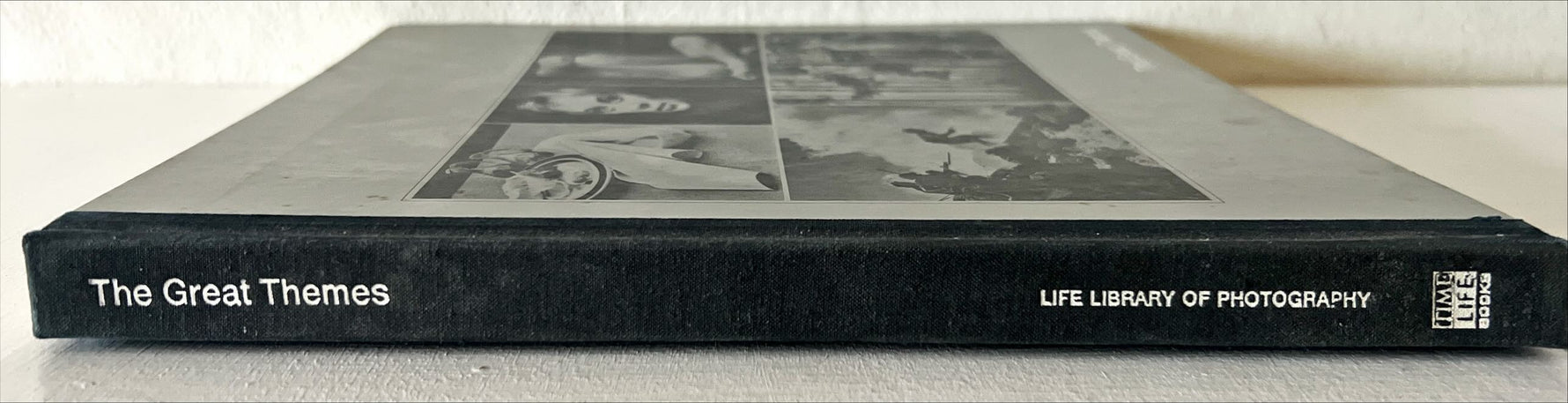 Book, Photography, Eds. Ogden Tanner, Diana Hirsh, Martin Mann., The Great Themes, Spine view