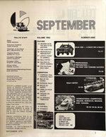 Magazine, Auto, Transport, , Rallye Magazine, Vol. 2 No. 9, Sept. 1976, Inside view